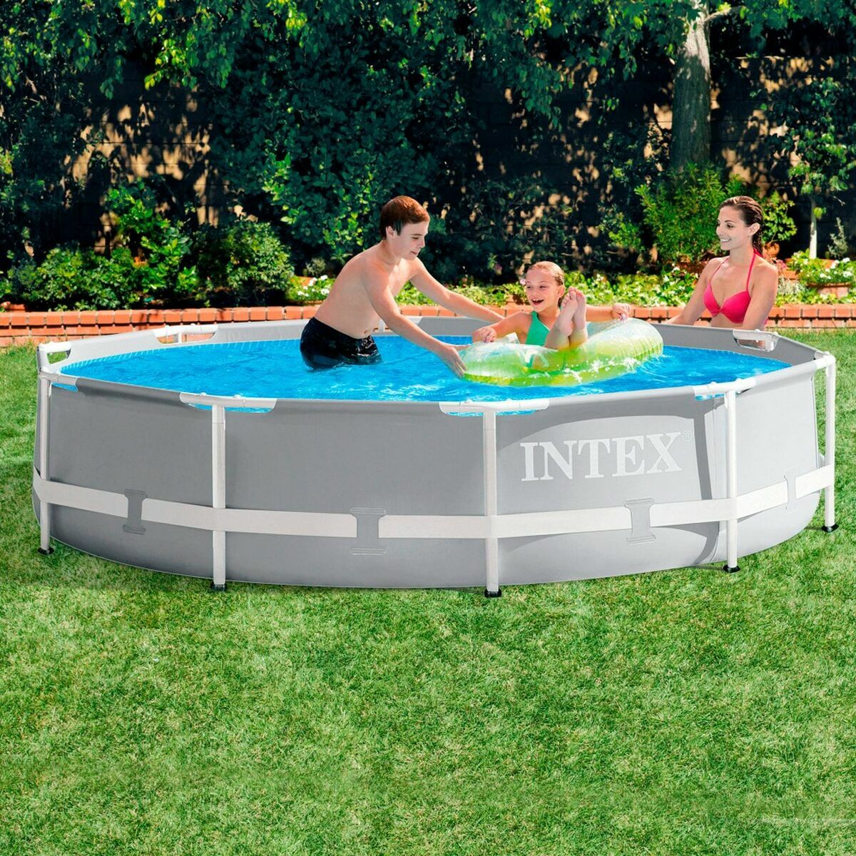 Baseins Noņemams Intex Prism Frame 305 x 76 cm 4485 L Apaļa